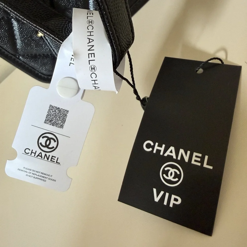 Chanel School Memory Large Flap Bag 22K Caviar Quilted Antique Gold Hardware NWT